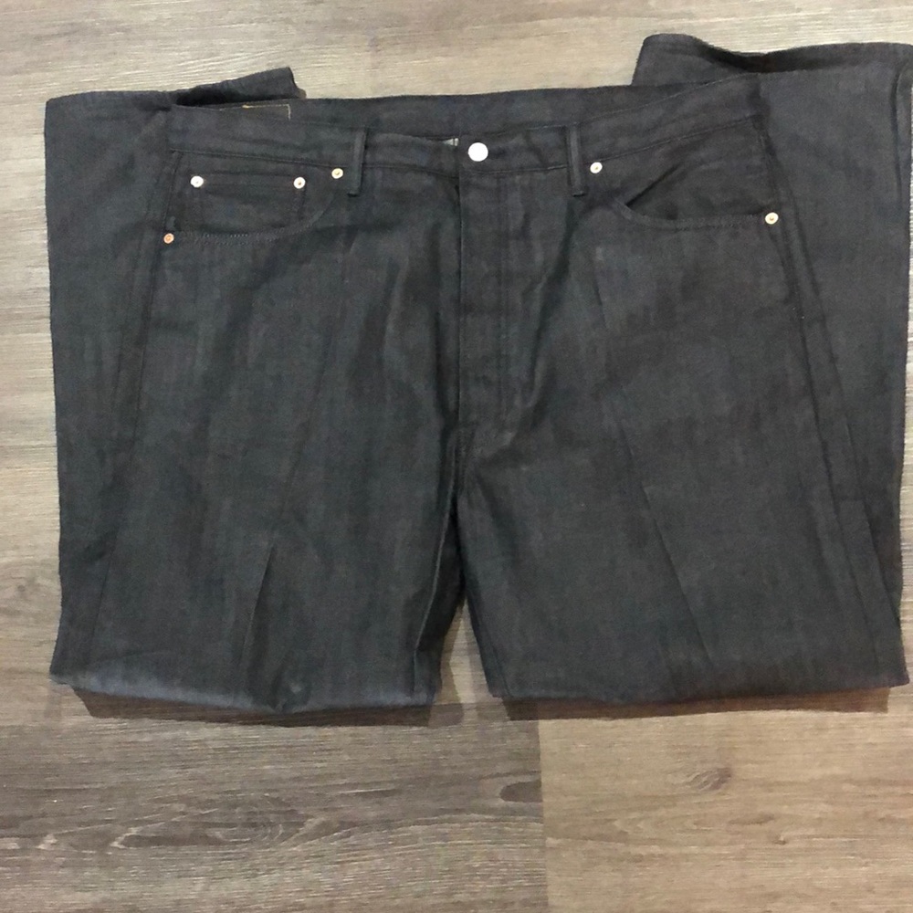 Men’s Levi’s Original 501 Button Fly Black Jeans W40 X L30